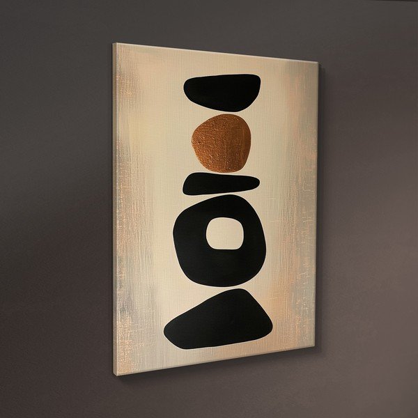 Печатна върху платно картина 70x100 cm Stones – Styler-image-4