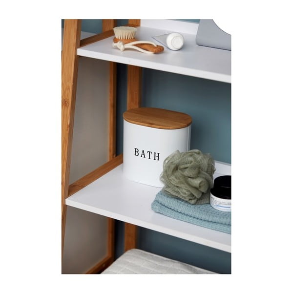 Бяла кутия за баня с капак Gara - Wenko-image-1