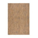 Синьо-естествен ръчно изработен ютен килим 160x230 cm Jute Boucle Blue – Flair Rugs