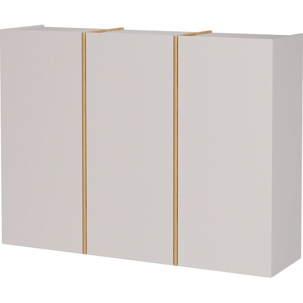 Кремав шкаф за коридор 138x103x38 cm Libbiano – Germania-image-2