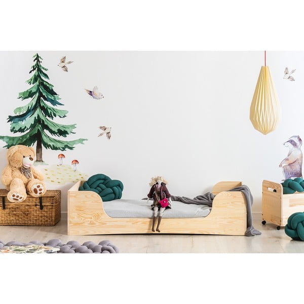 Детско легло от борова дървесина Pepe Frida, 100 x 200 cm - Adeko