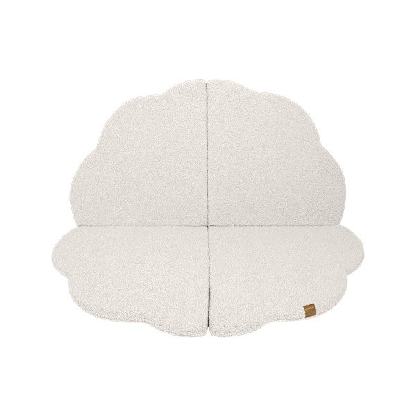 Кремаво детско килимче за игра 160x160 cm – Meowbaby