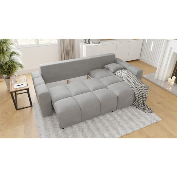 Светлосив ъглов диван (променлив) Luki – Ropez-image-4