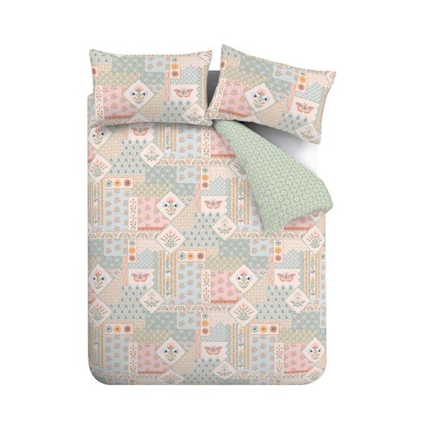 Единично  спално бельо 135x200 cm Folk Patchwork – Catherine Lansfield