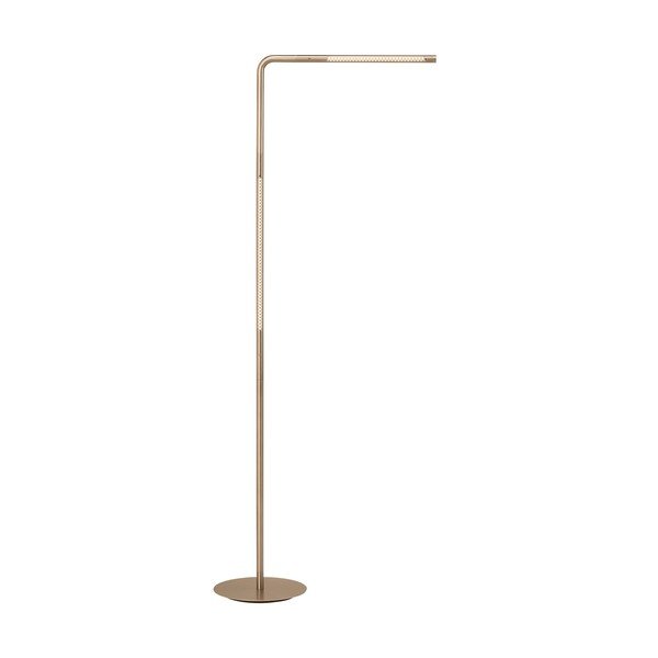 LED затъмняваща се подова лампа в месингов цвят (височина 142,5 cm) Omni Floor – UMAGE