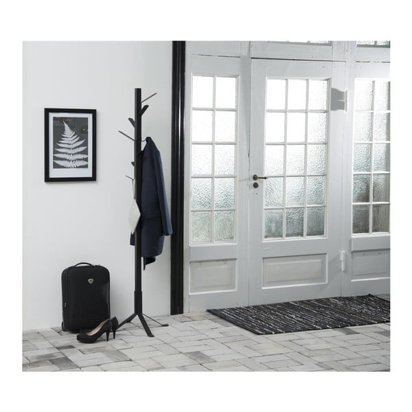 Черна метална закачалка Vinson - Actona-image-1