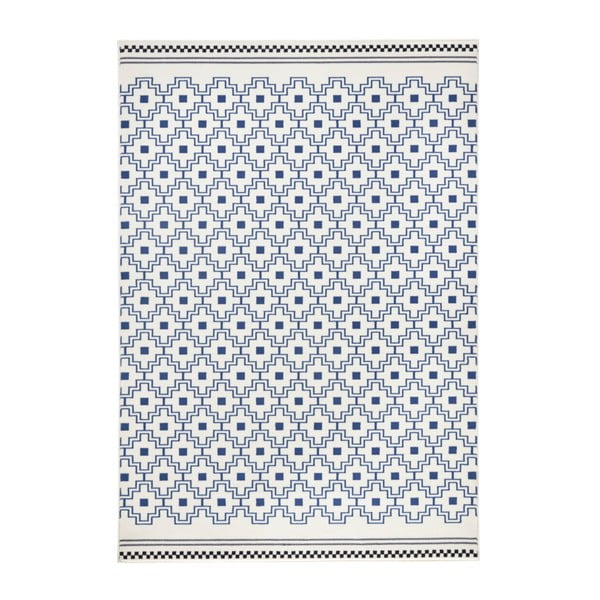 Син и бял килим , 70 x 140 cm Cubic - Zala Living