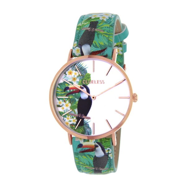 Dámské hodinky Clueless Toucan Green