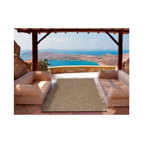 Тъмнобежов килим за открито Jaipur Beige Daro, 80 x 150 cm - Universal-image-1