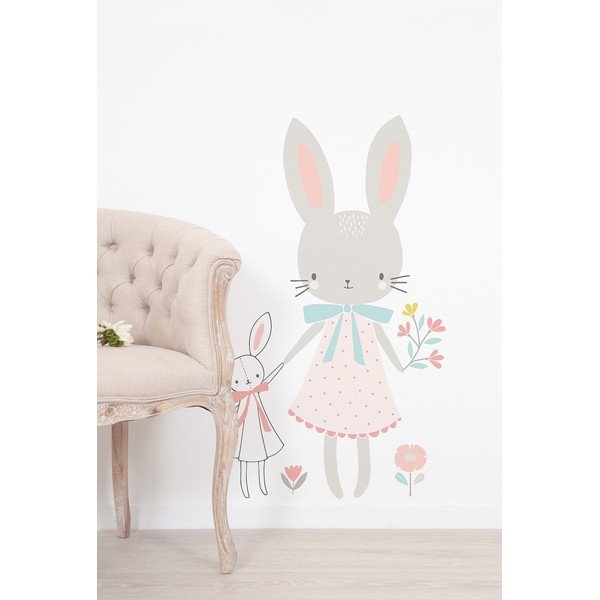 Детски стикер 58x90 cm Little Miss Rabbit - Lilipinso-image-1
