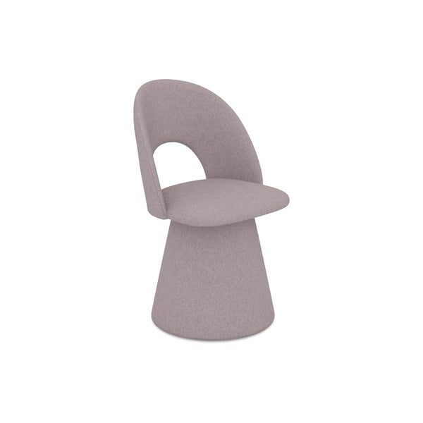 Тапициран трапезен стол в цвят лавандула Kalo – Makamii