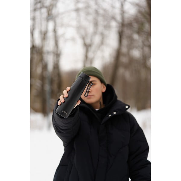 Черен термос 500 ml Fuori – Vialli Design-image-3