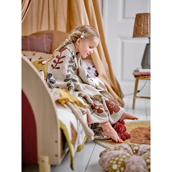 Кафяв памучен балдахин Lukka - Bloomingville Mini-image-3