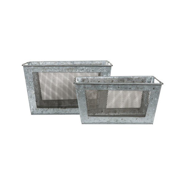 Sada 2 úložných kovových košů Canett  Padborg