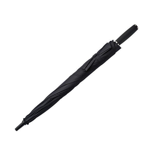 Černý golfový větruodolný deštník pro dvě osoby Ambiance Falconetti, délka 150 cm-image-2
