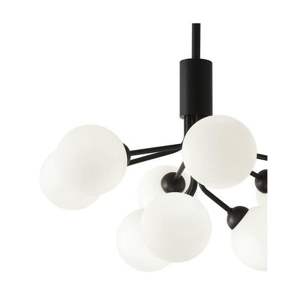 Черно-бяло висящо осветително тяло, височина 102 cm Musa - SULION-image-2