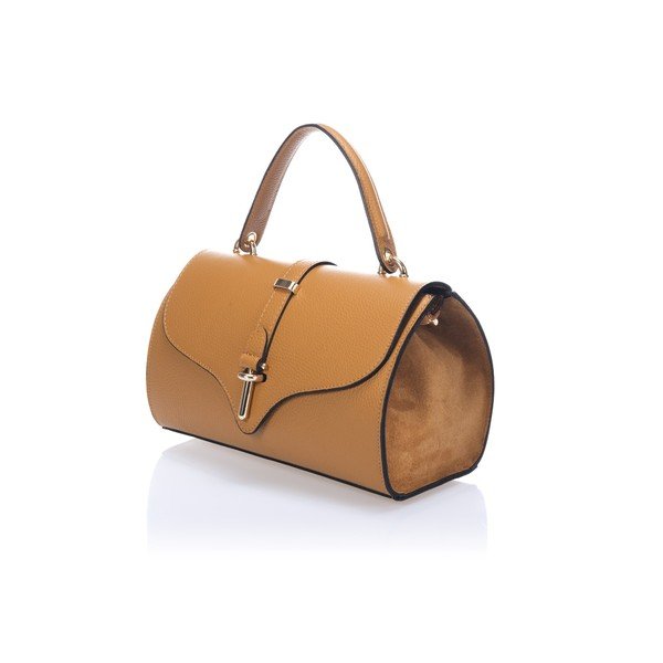 Kožená kabelka Markese 5258 Cognac-image-1