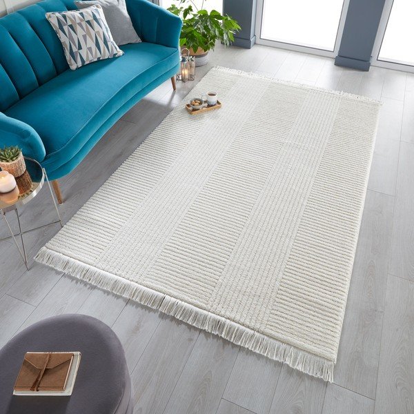 Бежов килим , 160 x 230 cm Kara - Flair Rugs-image-4