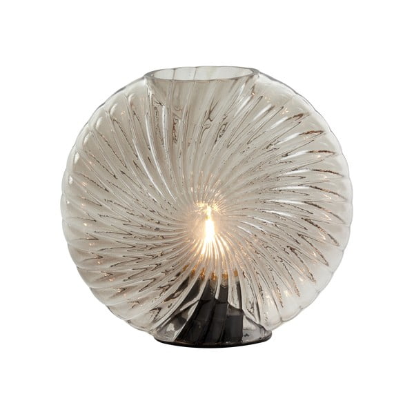 Светлосива настолна лампа (височина 20 см) Milado - Light & Living-image-1