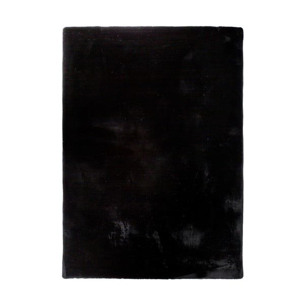 Черен килим Fox Liso, 120 x 180 cm - Universal