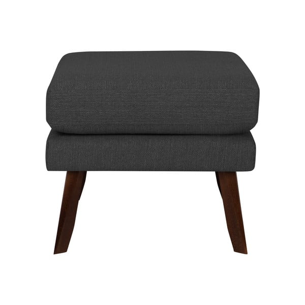 Тъмно сива табуретка Елена - Mazzini Sofas-image-3
