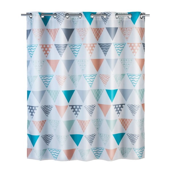 Завеса за душ в етно цвят, 180 x 200 cm Comfort Flex - Wenko