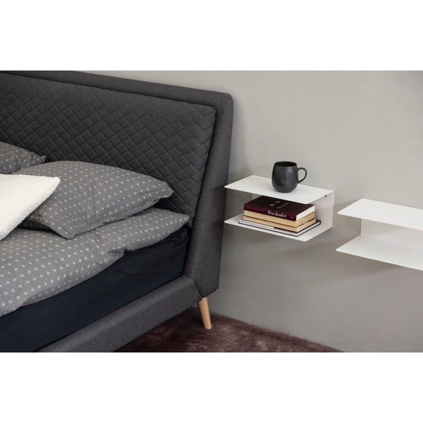 Бял метален рафт Joliet - Actona-image-1