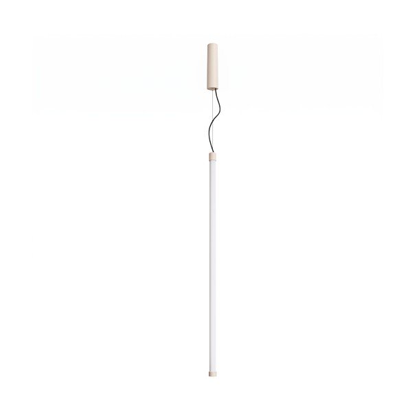Бежово метално LED висящо осветително тяло ø 6 cm TRANG – Thoro