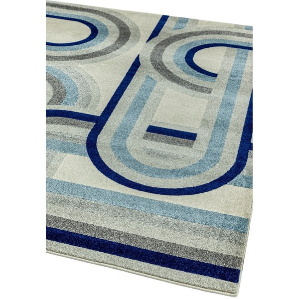 Сиво-син килим 160x230 cm Nova Retro Blue – Asiatic Carpets-image-4