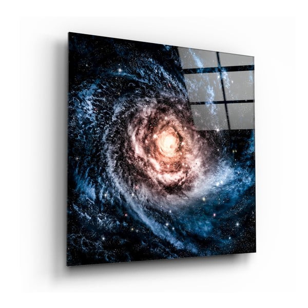 Картина върху стъкло Lagoon Infinity, 40 x 40 cm Space - Insigne
