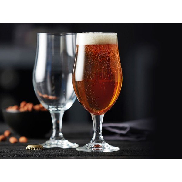 Чаши за бира в комплект от 4 490 ml Juvel - Lyngby Glas-image-1