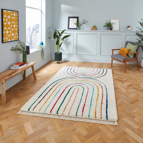 Бежов килим 290x200 cm Boho - Think Rugs-image-1