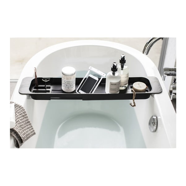 Черен регулируем рафт за вана Tower - YAMAZAKI-image-1
