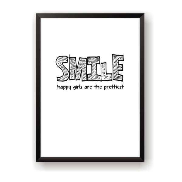 Plakát Nord & Co Smile, 21 x 29 cm