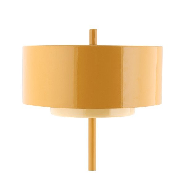 Метална настолна лампа в цвят жълта охра (височина 50 cm) Grato Anillo – Leitmotiv-image-2