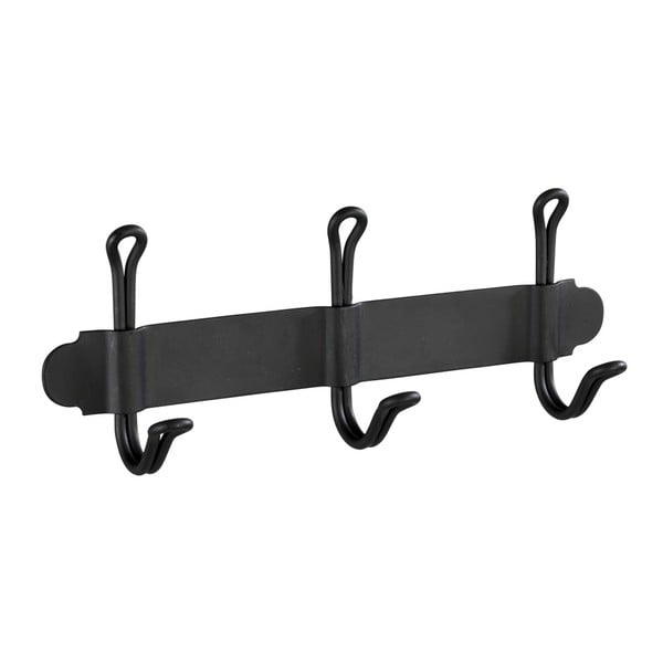 Черна тройна самозадържаща се кука за стена Nostalgia - Wenko-image-2