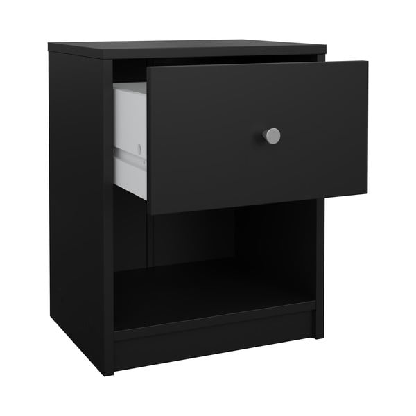 Черно нощно шкафче May – Tvilum-image-2