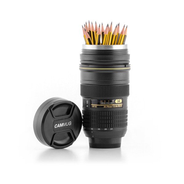 CamCup черна термочаша за пътуване, 400 ml - InnovaGoods-image-2