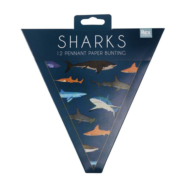 Детски гирлянд Sharks - Rex London-image-2