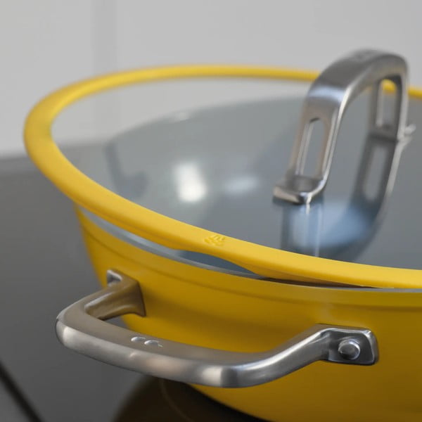 Уок тиган с капак/с керамично покритие ø 28 cm Meda 3.0 – FABINI-image-2