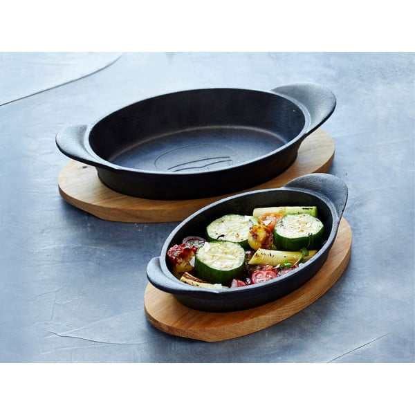 Чугунен съд за печене 15x21 cm - Holm-image-1