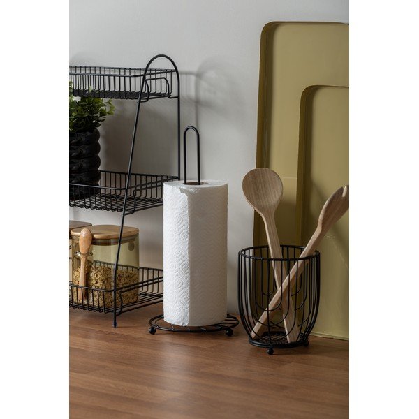 Метална стойка за кухненски прибори Wired - PT LIVING-image-1