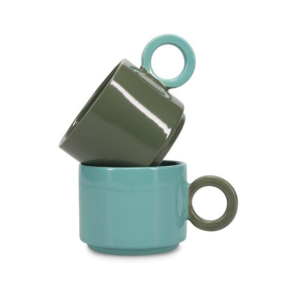 Синя глинена чаша 280 ml Lou – ONA-image-2