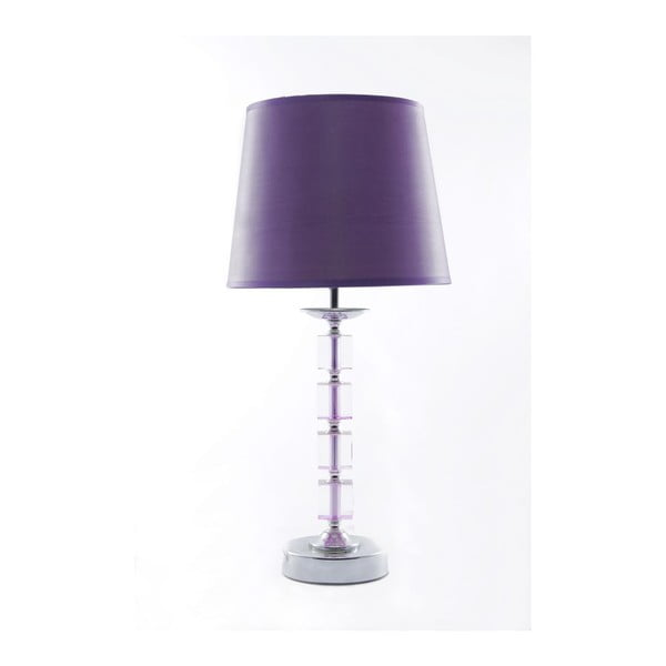 Stolní lampa Tall Violet, 46,5 cm
