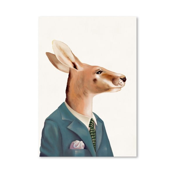 Plakát Kangaroo, 30x42 cm