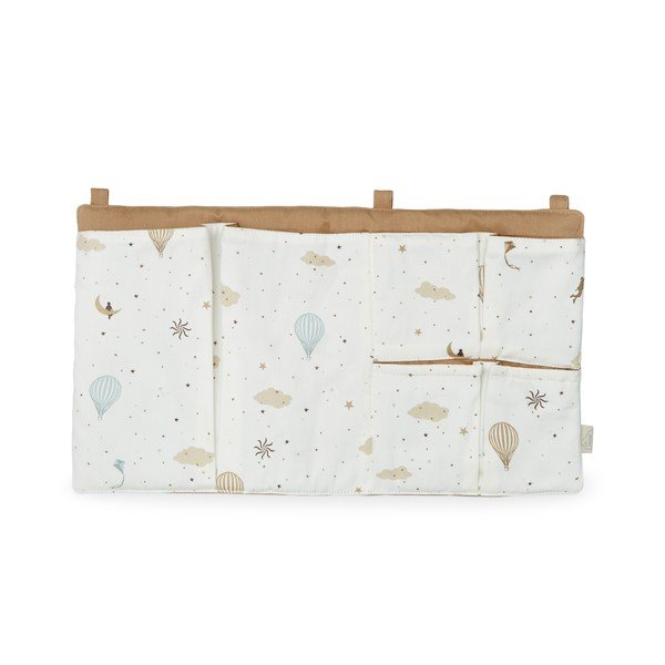 Джоб за детско легло от органичен памук в цвят слонова кост 42 cm Dreamland – Cam Cam Copenhagen