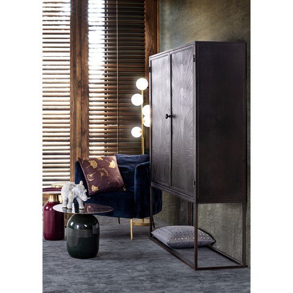 Подова лампа  в златист цвят със стъклен абажур (височина 156,5 cm) Balls – Bizzotto-image-2