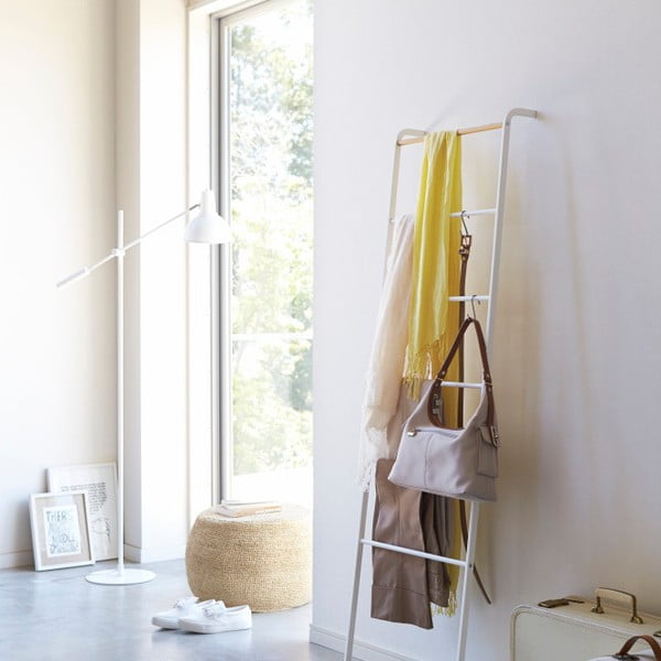 Бяла декоративна стълба Tower - YAMAZAKI-image-1