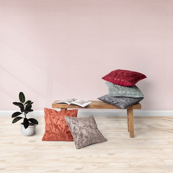 Сива декоративна възглавница , 45 x 45 cm Iris - Tiseco Home Studio-image-1