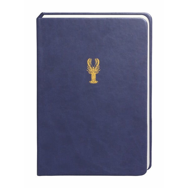Tmavě modrý zápisník Portico Designs, 300 stránek